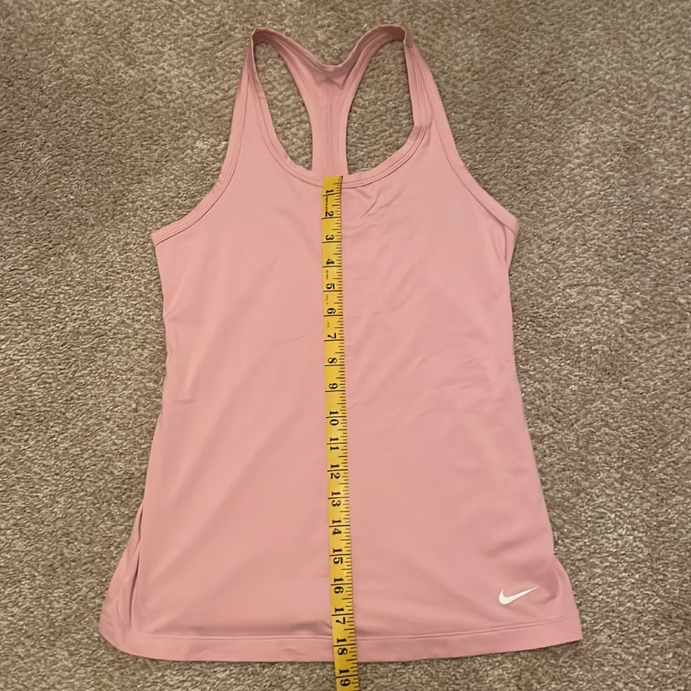 Nike Pink Racerback Tank Top - Picture 9 of 11